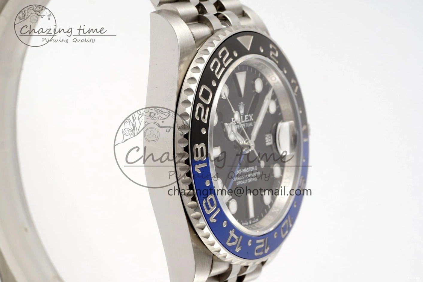 MiroTime 0419 GMT Master II 126710 BLNR Batman 904L SS C+F 1:1 Best Edition Black Dial on Jubilee Bracelet SH3285 CHS BestValue 1956